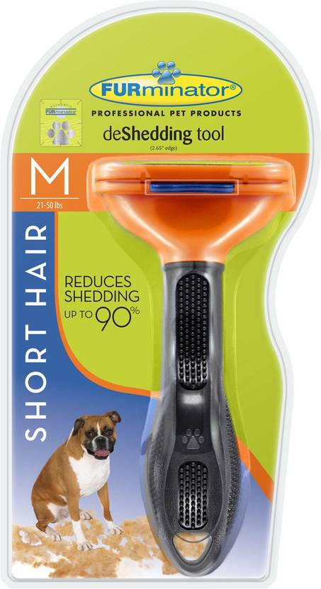 Furminator Medium Dog Short Hair Deshedding Tool Shedding Blade
