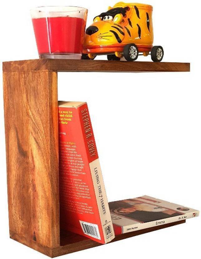 Martcrown C Shaped Simple Wood Wall Decor Wooden Shelf In Martcrown C Shaped Simple Wood Wall Decor Wooden Shelf Number Of Shelves 2 Brown