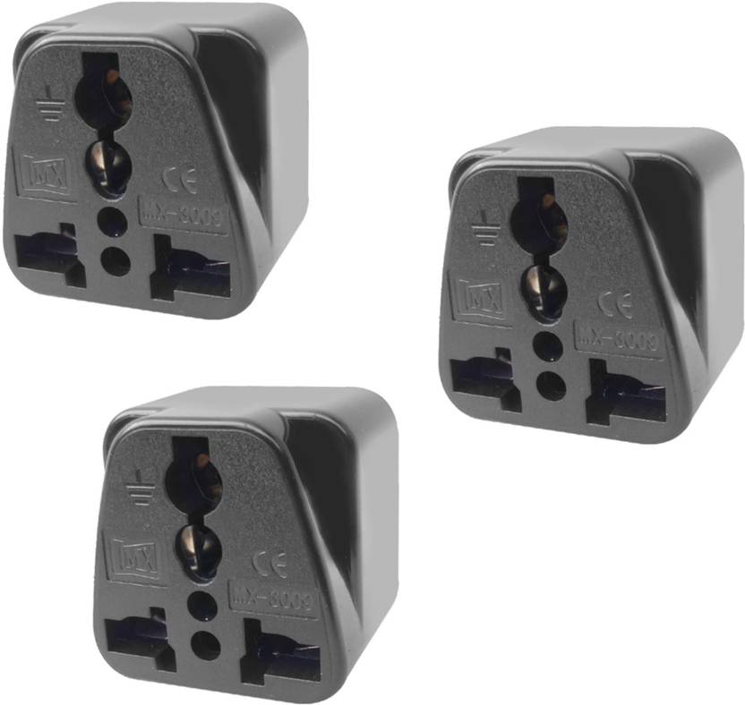 Gadget Wagon 10 Amps Eu Us Uk China Australi To America 3 Pin Gadget Wagon 10 Amps Eu Us Uk China Australi To America 3 Pin Converter Worldwide Adaptor Black