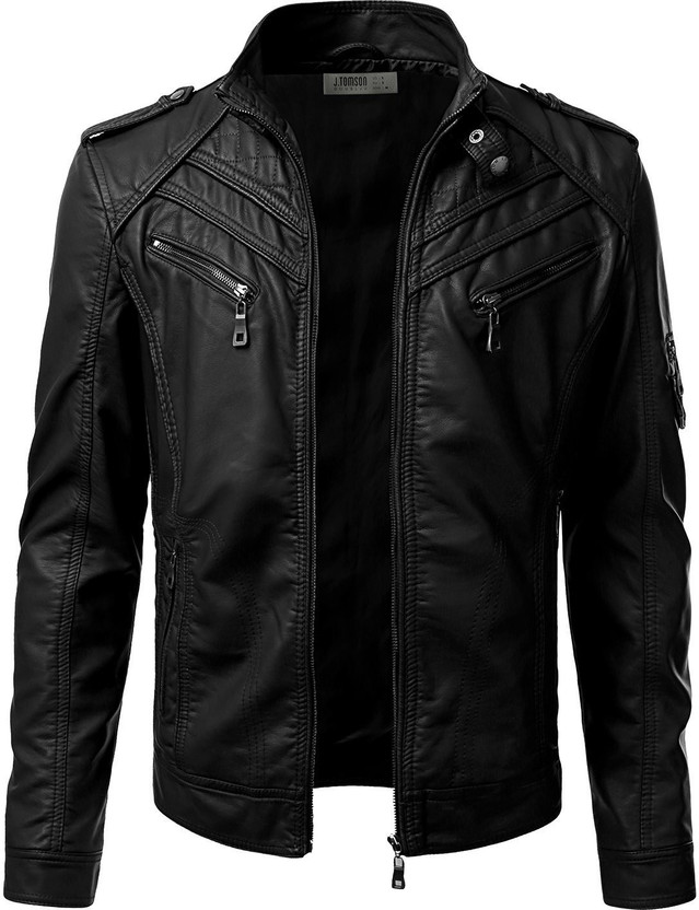 Full Sleeve Solid Men Jacket 