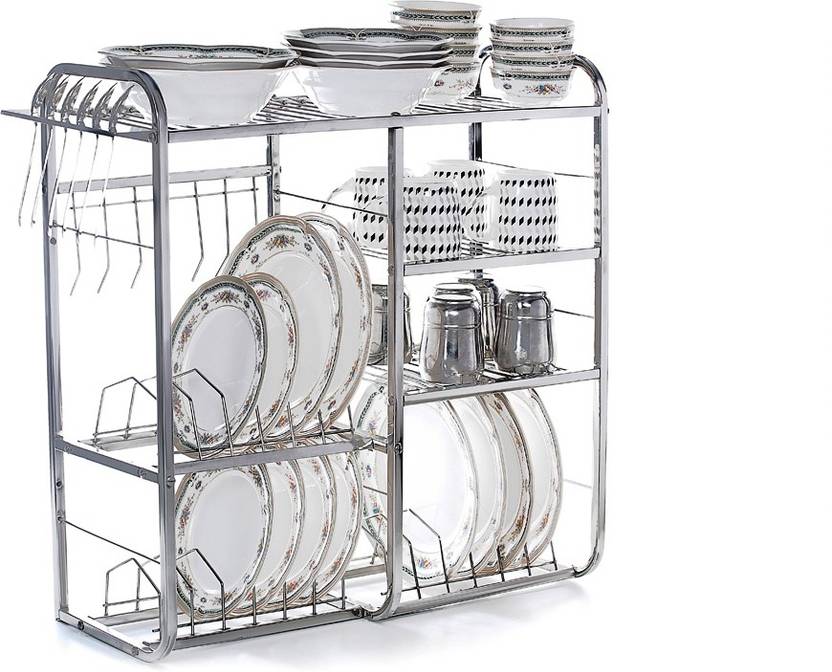 Home Creations 24 Inch Wall Mount Kitchen Dish Rack Stainless Steel Home Creations 24 Inch Wall Mount Kitchen Dish Rack Stainless Steel