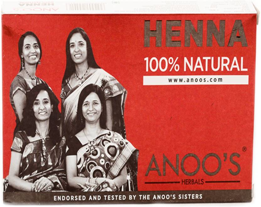 Anoos Anoo S Henna 100 Natural Price In India Buy Anoos Anoo S
