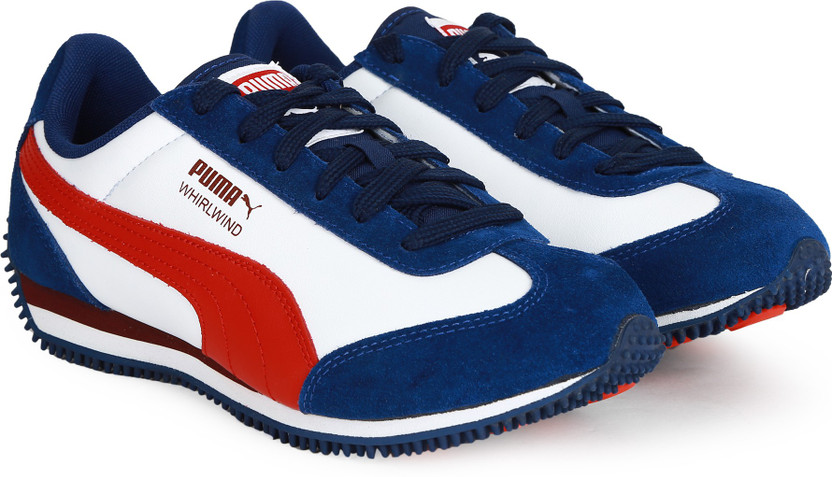 puma whirlwind blue white