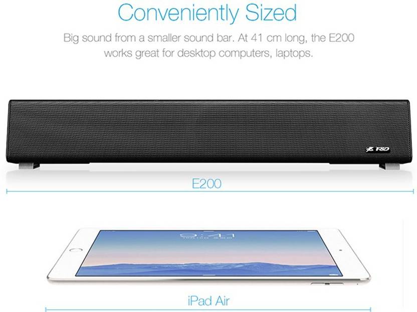 F&D E200 3 W Portable Home Audio Speaker