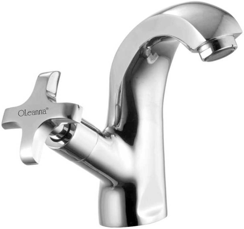 Oleanna Sa 14 Salsa Swan Neck Pillar Tap With Swivel Spout For