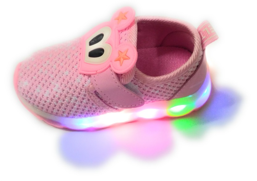 Dacawin Baby LED Light Shoes Casual Soft Luminous Non-Slip Sport Shoes for Boys Girls 