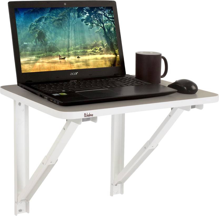 Wudore Urban Homes Wall Mounted Folding Laptop Table And Study