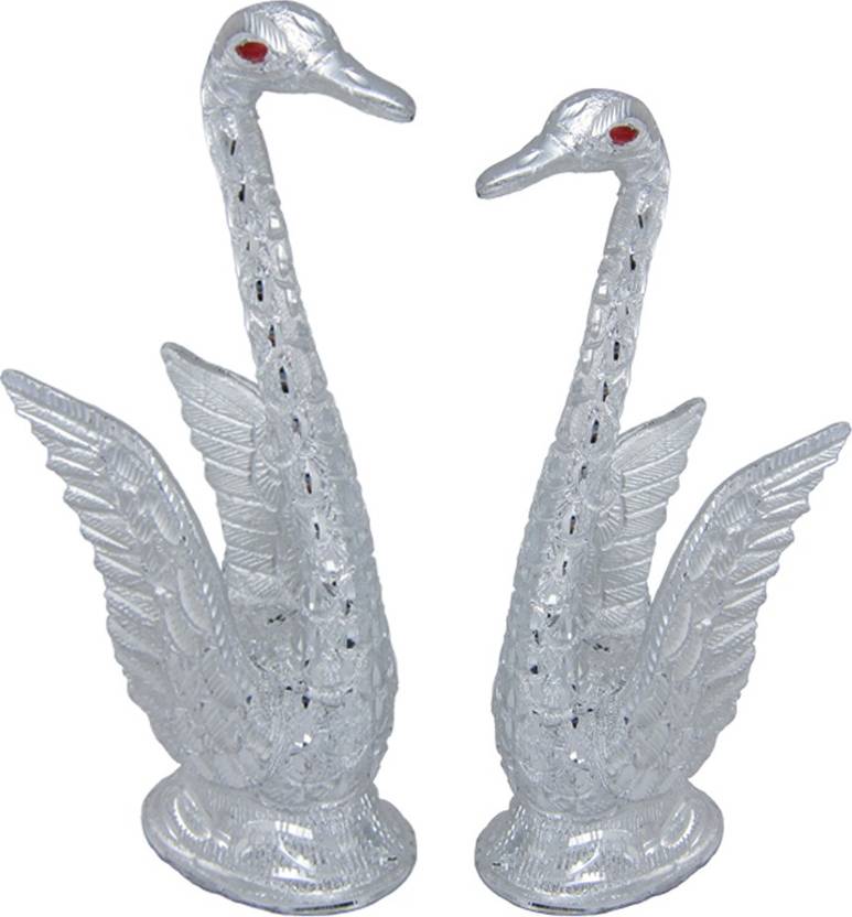 Gift Decor Shop Kissing Swan Pair Show Piece Home Decor Gift Items