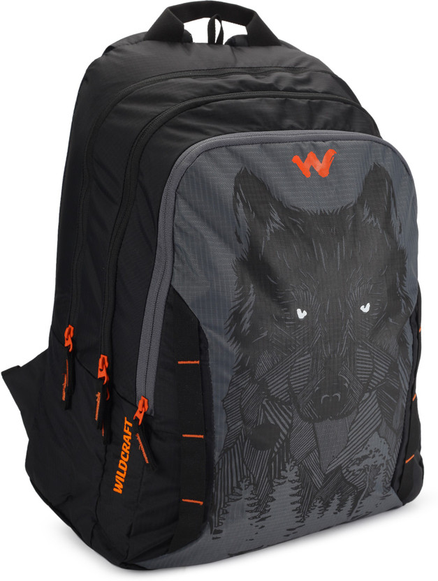 Wildcraft casual backpack wc 6 wild wolf black clearance