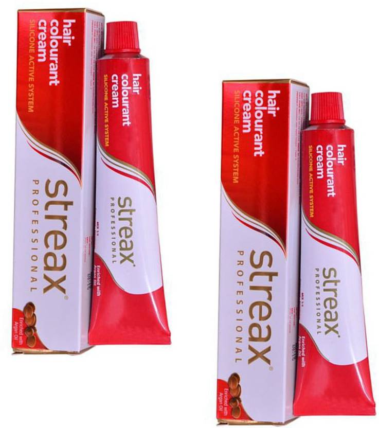 Streax Hair Color Pack Of 2 7 5 Mahogany Blonde Hair Color