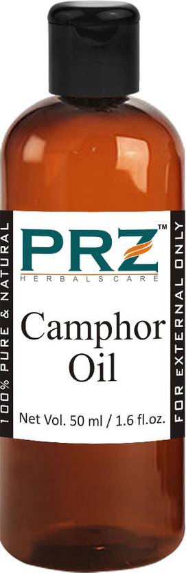 Prz Camphor Essential Oil 50ml Pure Natural Therapeutic