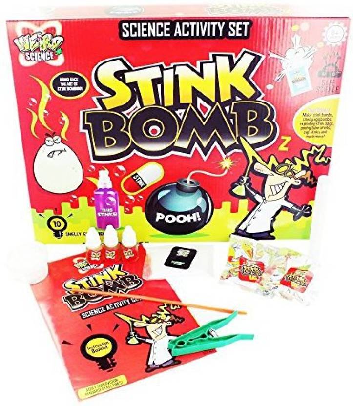 Grafix Childrens Kids Make Your Own Stink Bombs Science Experiment ...