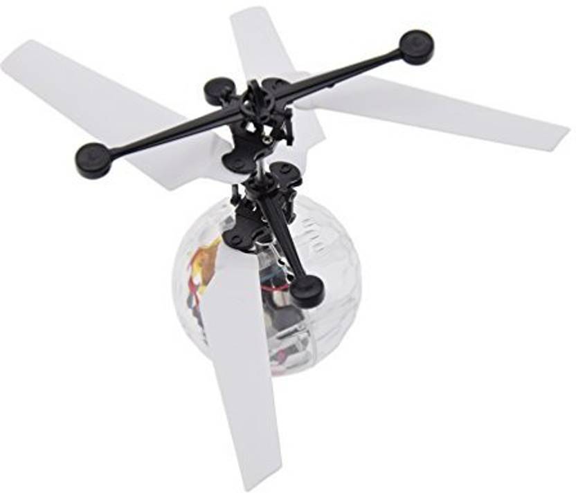 Betterus Crystal Ball Aericraft Flying Toy Indoor Colorful Led