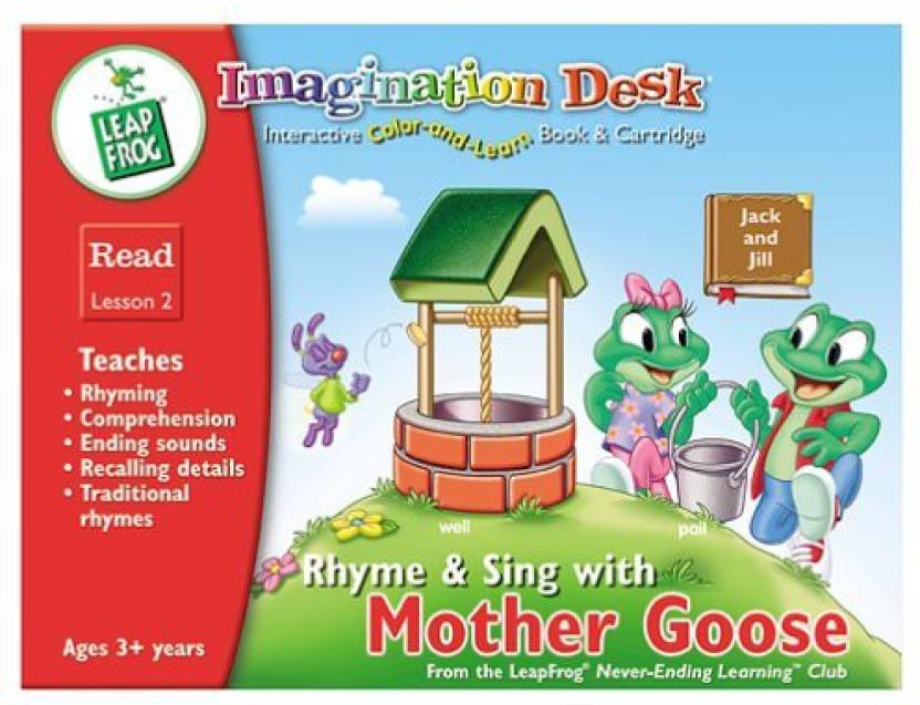 Leapfrog Imagination Desk Rhyme And Sing With Mother Goose