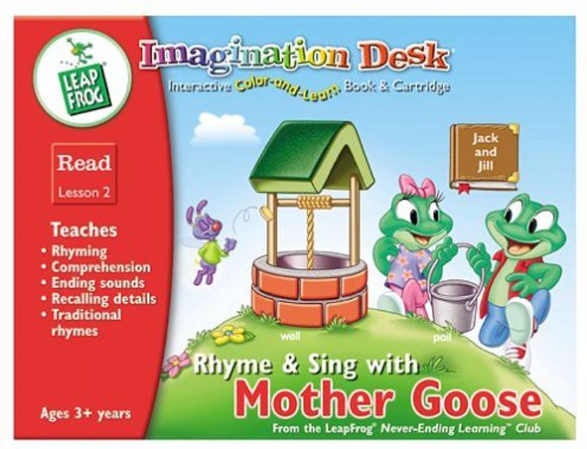 Leapfrog Imagination Desk Rhyme And Sing With Mother Goose