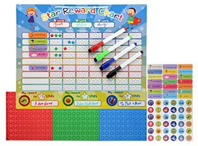 Magnetic Reward Chart For Toddlers
