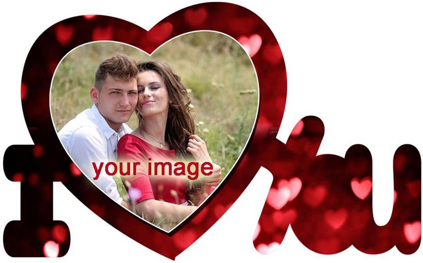 Personalised Love Frame Mdf Photo Price In India Personalised Love Frame Mdf Photo Multicolor 1 Photos