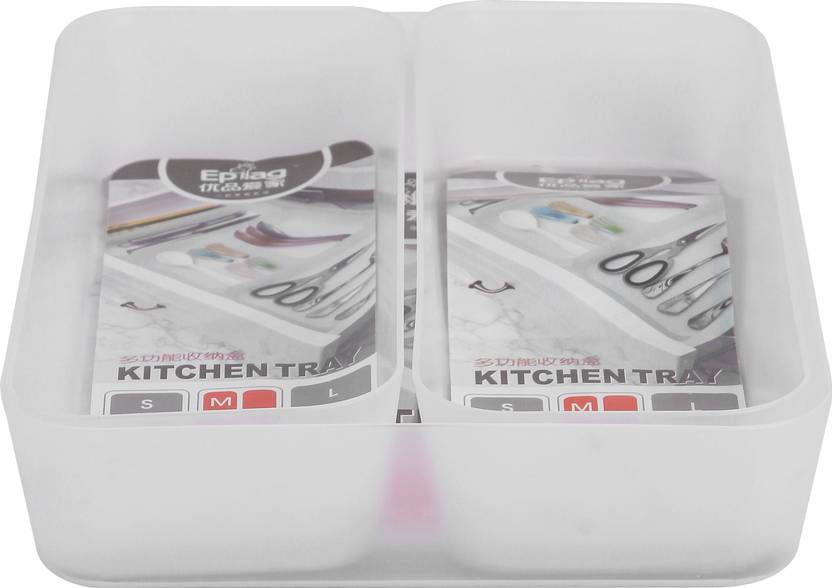 Flipkart Com Uberlyfe 3 Compartments Plastic Office Stationary