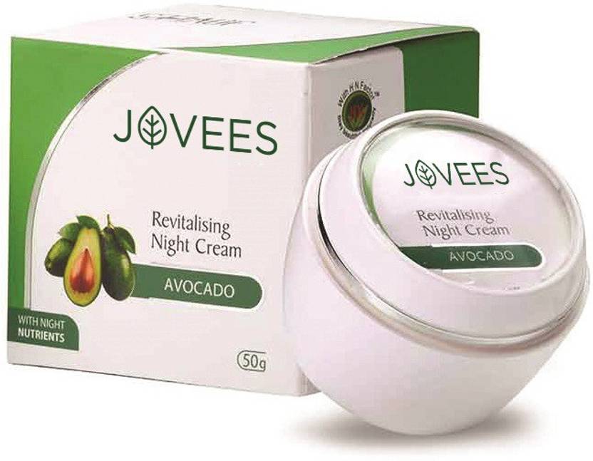 JOVEES Avocado Revitalising Night Cream Price in India, Buy JOVEES