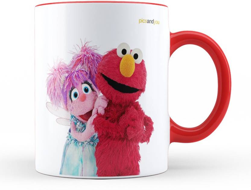 Pics And You Red Coloured Cartoon Themed 531 Sesame Street Elmo