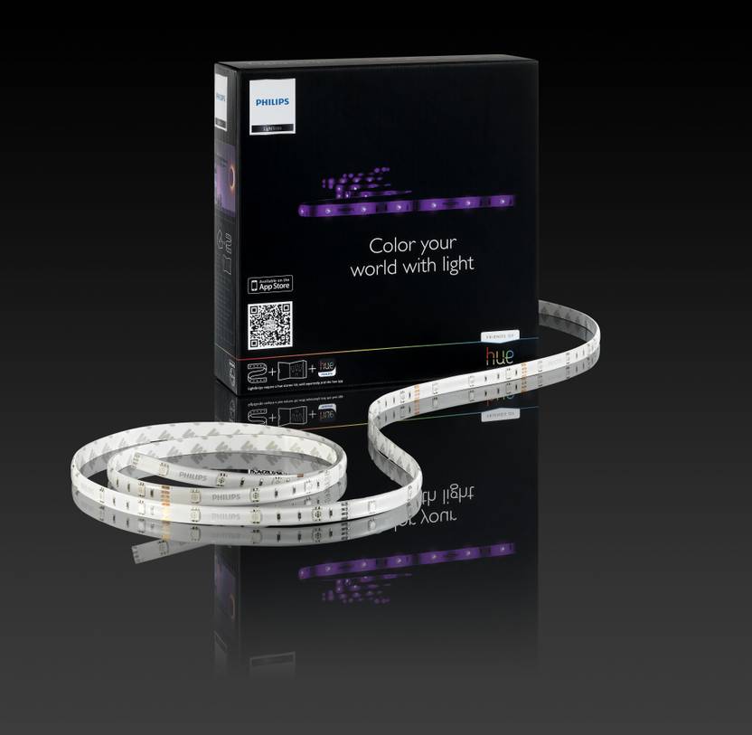 PHILIPS Hue 2m Light Strip with Base (White and Color Ambience) Price