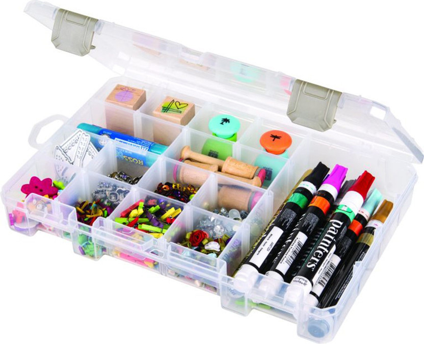 ArtBin Floss Finder With Dividers-10.75/"X7.375/"X1.75/" Translucent