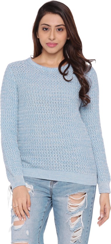 light blue sweater outfit women's