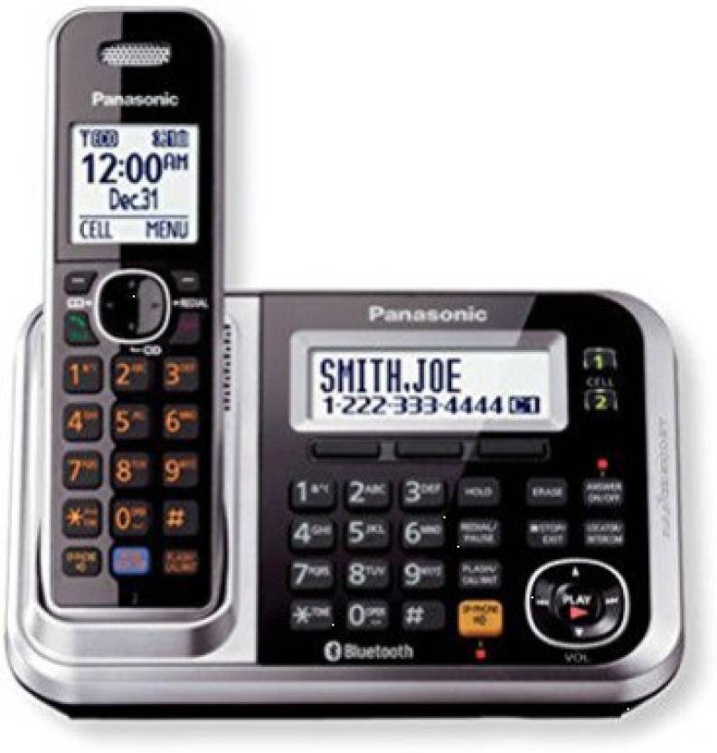 Panasonic Kx Tg7841bx Cordless Landline Phone With Answering