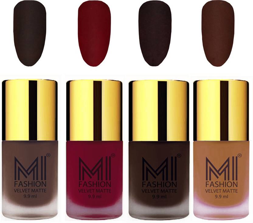 Mi Fashion Premium Quality Dull Velvet Matte Nail Polish Duo Pont Mi Fashion Premium Quality Dull Velvet Matte Nail Polish Duo Pont