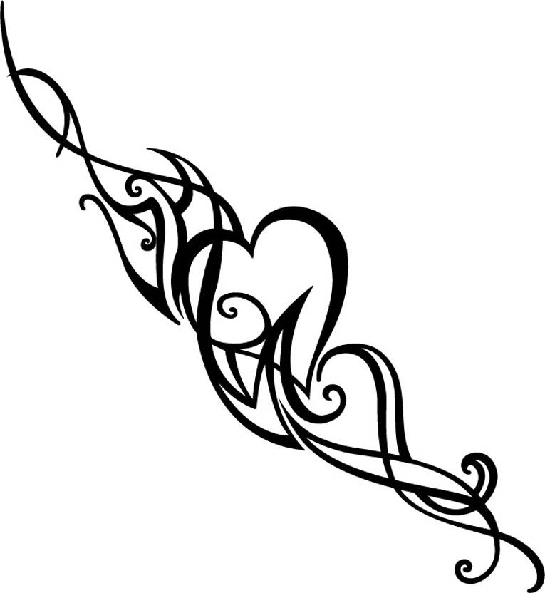 Wall Design Motorbike Decals Feel The Love In Air Black Colour