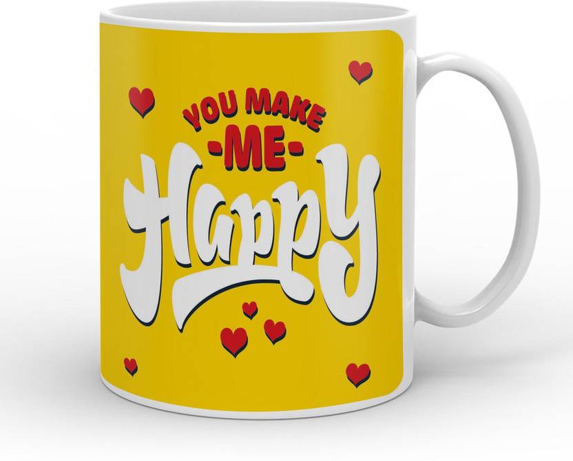 indigifts Decorative Gifts Love Theme Designs Ceramic Coffee Mug Price
