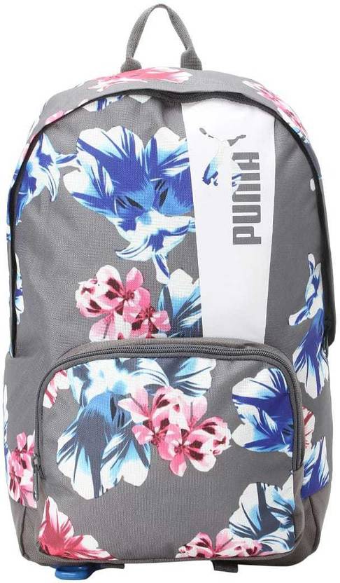 Puma Core Style Backpack Ind 21 L Backpack Steel Gray White