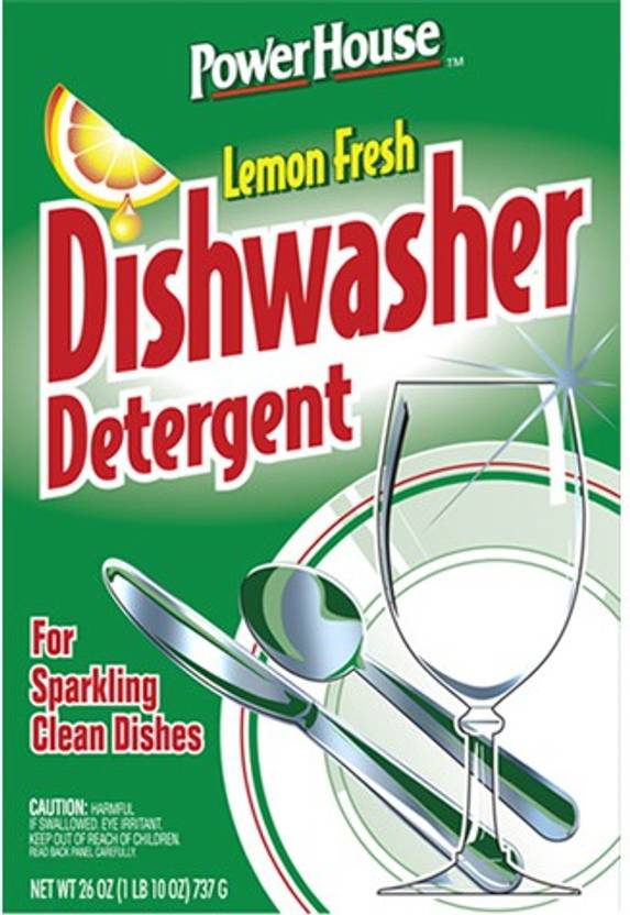 PowerHouse® A USA Made Product Dishwasher Detergent, Lemon Fresh, For