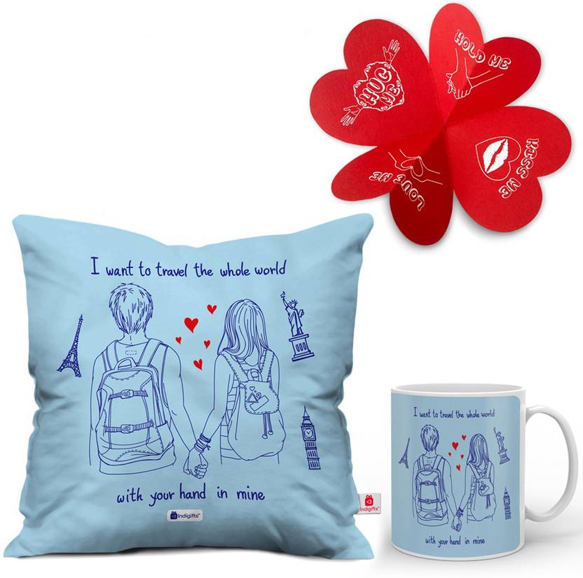 Indigifts Valentine Gift Set For Boys Him Boyfriend Love