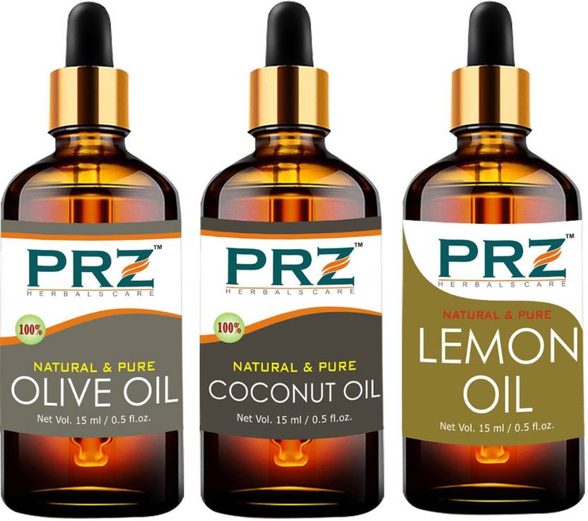 Prz Combo Of Extra Virgin Coconut Oil Extra Virgin Olive Carrier