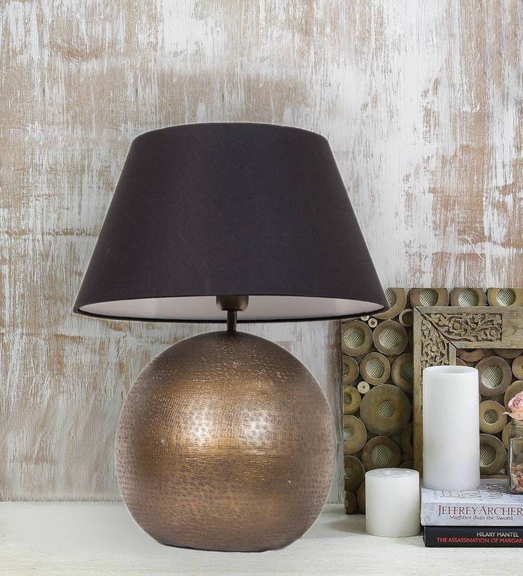 Ujjala Hammered Brass Table Lamp In India