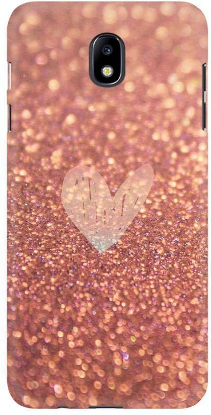 Atom Rose Gold Sparkle Premium Printed Skin For Samung J7 Pro