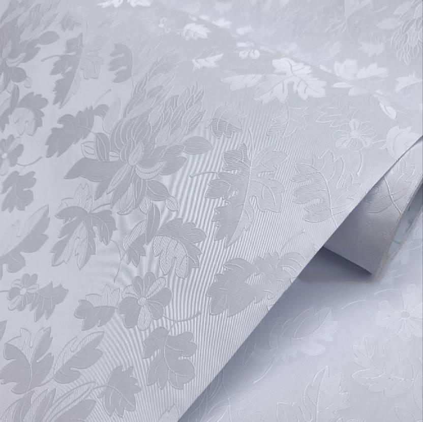 WolTop Wallpaper Peony Roses Beautiful Embossed Extra Large Self