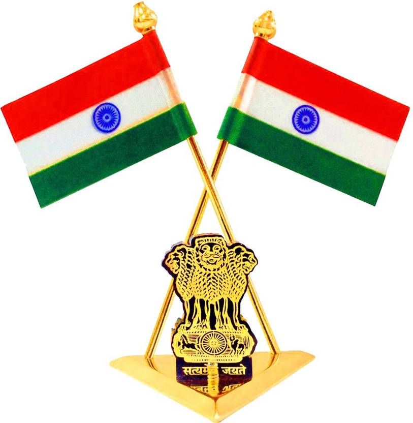 capeshoppers indian flag triangle car dashboard flag flag price in