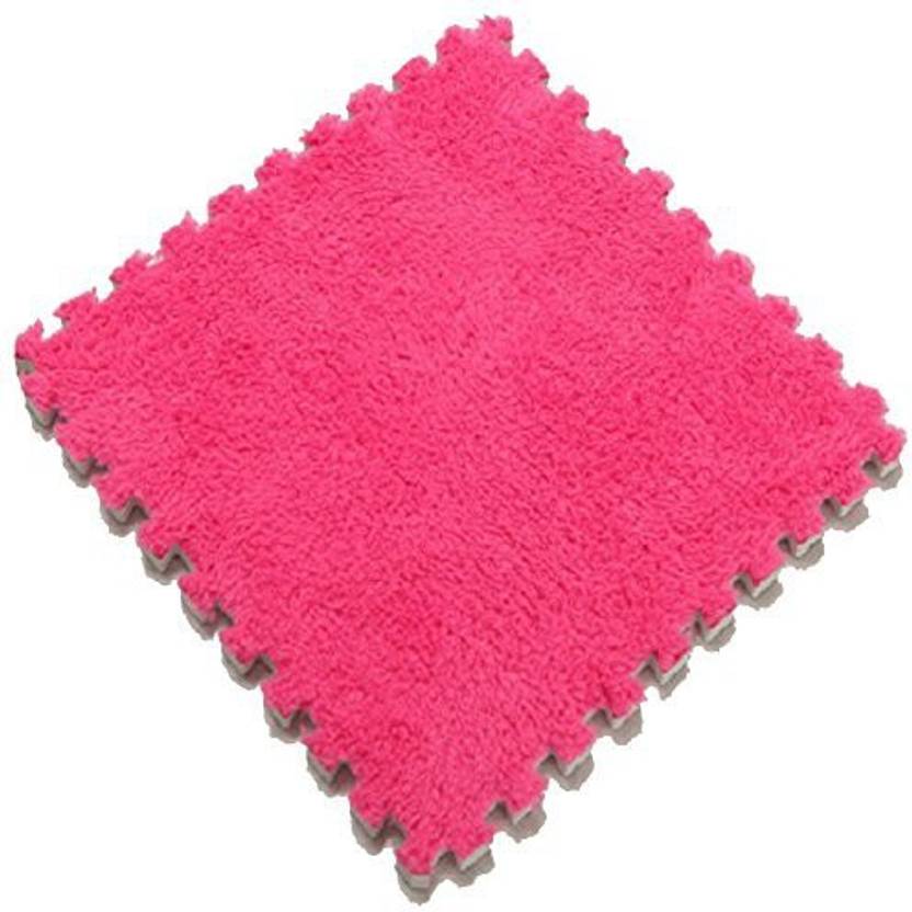 Stebcece 11 81 X11 81 Hot Pink Eva Soft Foam Puzzle Floor Mat