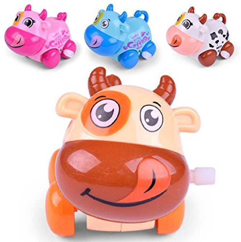 Baby Kids Clockwork Funny Toy Cartoon Puppy Clockwork Car Educational Toys Baby Aeromodelling Or Id
