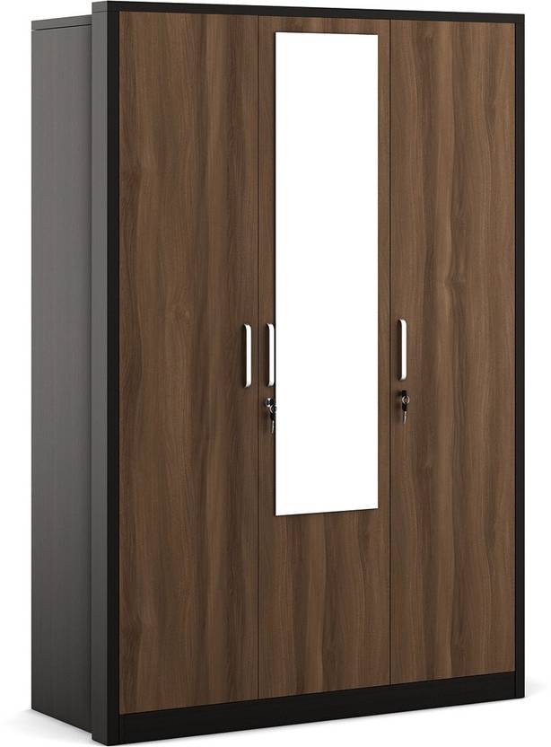 Spacewood Engineered Wood 3 Door Wardrobe Price In India Buy