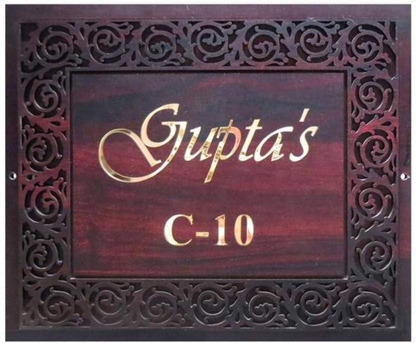 Sangamad Plastic Gupta S Name Plate Price In India Buy Sangamad