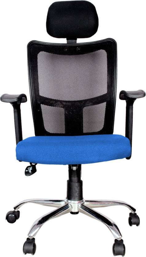 Rajpura Brio High Back Revolving Chair With Headrest And Push Back