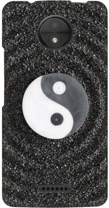 Atom Yin And Yang Stones Premium Printed Skin For Moto C