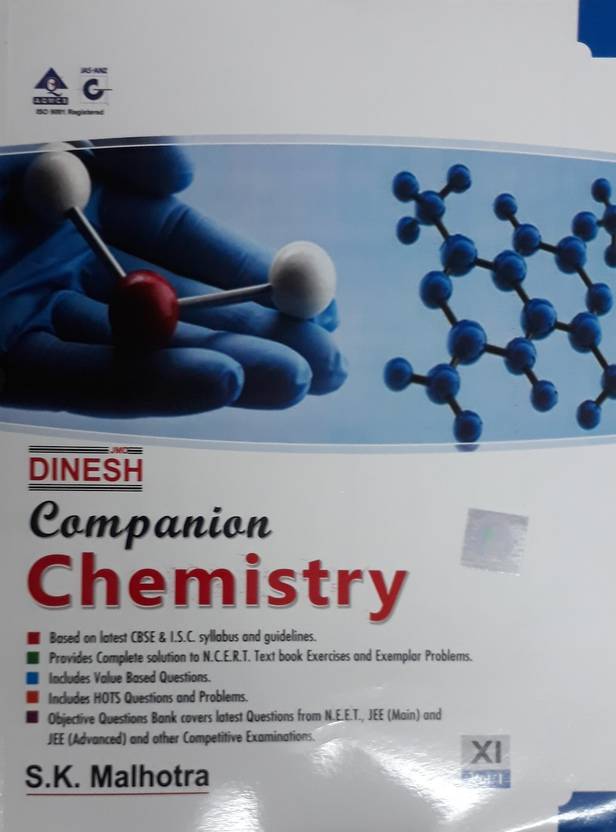DINESH COMPANION CHEMISTRY CLASS XI (SET OF 2 VOL.) Buy DINESH