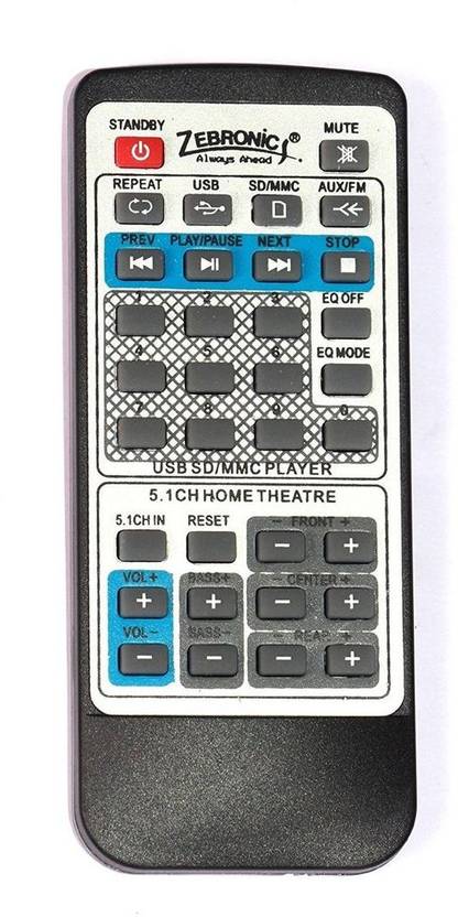 Mepl 5 1 Home Theater Remote Control Controller Mepl 5 1 Home Theater Remote Control Controller Black
