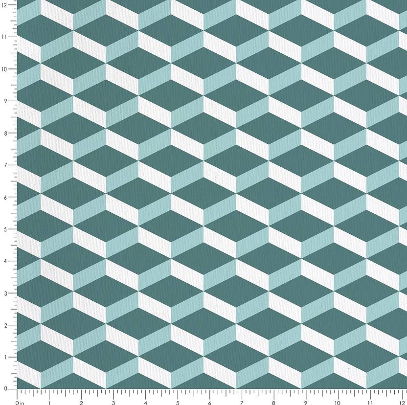 Letsfabify 2568 Geometrical 100 Cotton Fabric For Sofa Curtains