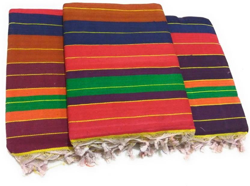 Cotton colors Multicolor Cotton Dhurrie Buy Cotton colors Multicolor