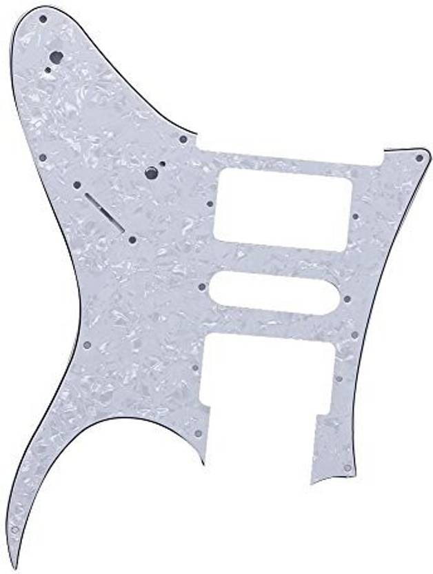 Generic 3 Ply Electric Guitar Pickguard Scratch Plate For Ibanez Rg Or Jem Parts